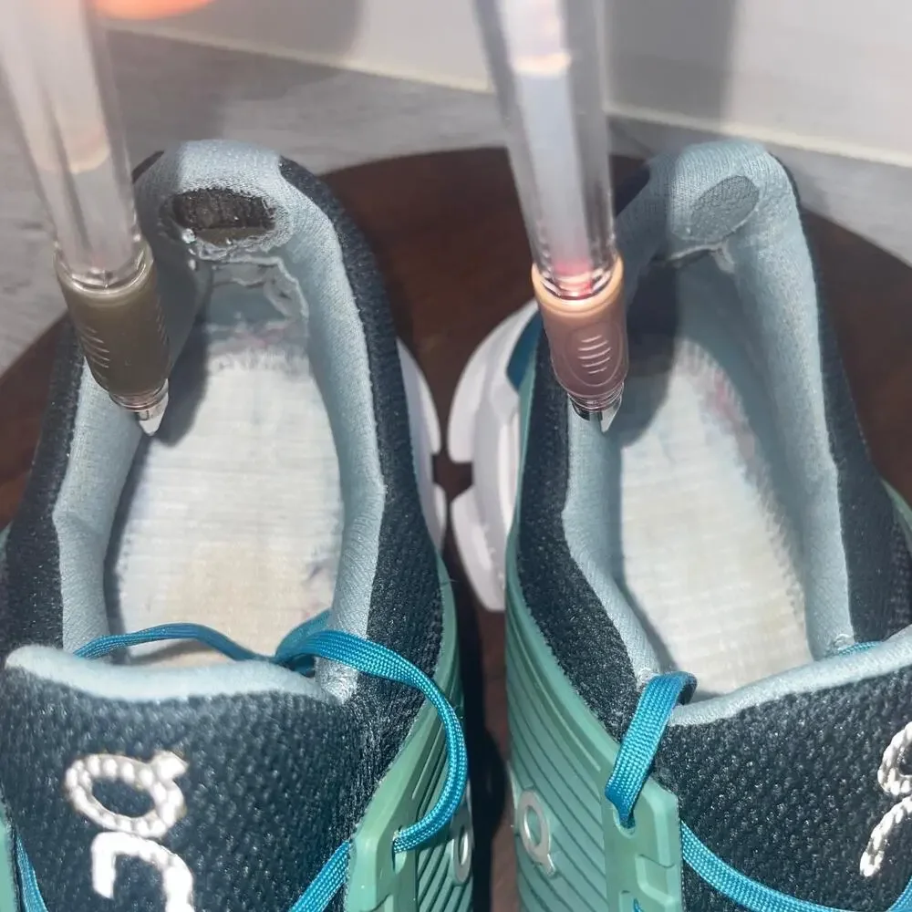 ON Women's Cloudswift Running Sneakers Shoes Teal/Storm Comfort Size 9 *Flaws*